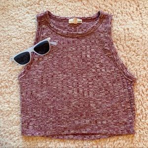 Aritzia Wilfred Free Winberg Knit Tank Top